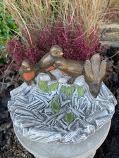 Concrete bird pot for sale  DAGENHAM