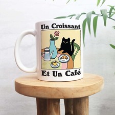 Croissant coffee mug for sale  Raleigh