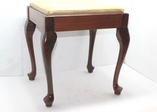 Máquina de costura vintage Singer Queen Anne armário banquinho nogueira com armazenamento comprar usado  Enviando para Brazil