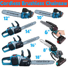 Electric cordless chainsaw for sale  TAMWORTH