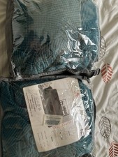 Teal sofa slip for sale  NEWENT