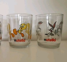 Bicchieri vetro nutella usato  Padova