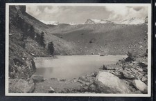 Cartolina champoluc lago usato  Italia