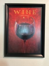 Wood framed wine for sale  Winter Garden