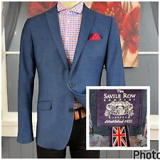 Jaqueta The Savile Row Co. Blazer Masculina 42L Longa Poli/Elastano Elástico Casaco Esportivo comprar usado  Enviando para Brazil