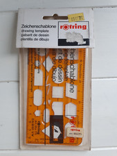 Rotring drawing template for sale  TIVERTON