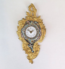 Carteluhr cloisonné französi gebraucht kaufen  Siegburg