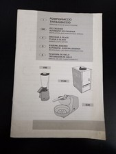 Istruzioni manuale rompighiagg usato  Italia