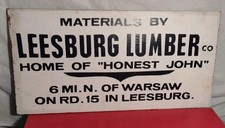 Vintage leesburg lumber for sale  Westfield