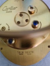 Orologio sveglia cartier usato  Settimo Torinese