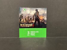 Dead Rising 3 Xbox Gold CÓDIGO DE TESTE USADO SOMENTE INSERÇÃO SEM RASTREAMENTO Autêntico comprar usado  Enviando para Brazil