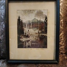 Vintage wooden frame for sale  Evington