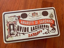 Scatola latta amaretti usato  Venezia