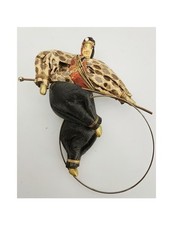 Broche ancienne tissu d'occasion  Roquebrune-Cap-Martin