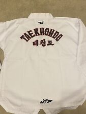 Taekwondo suit uniform for sale  WEYMOUTH