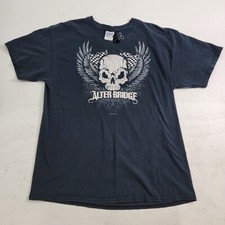 Usado, Camisa masculina Alter Bridge Hard Rock Band Y2k 2008 Skull Tour preta desbotada tamanho G rara! comprar usado Usado, Camisa masculina Alter Bridge Hard Rock Band Y2k 2008 Skull Tour preta desbotada tamanho G rara! comprar usado  Enviando para Brazil