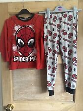 Boys spiderman pyjamas for sale  RIPLEY