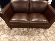 cream 3 seat leather sofa for sale cream 3 seat leather sofa for sale BURY