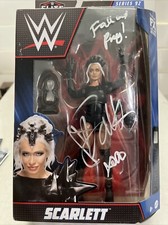 Scarlett podpisana WWE Elite 92 figurka akcji "Fall and Pray" napis NXT KROSS na sprzedaż  Wysyłka do Poland