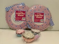 Cardboard cupcake stand for sale  CASTLEFORD