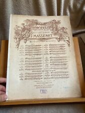 Jules massenet hérodiade d'occasion  Rennes