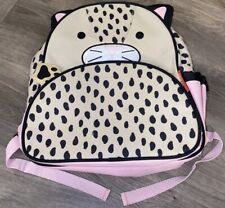 Usado, Mochila Skip* Hop Brand Zoo Cat livro rosa lancheira 12 X 11 X 4,5” comprar usado  Enviando para Brazil