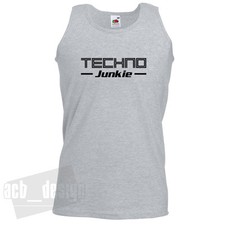 Techno junkie vest for sale  BRADFORD