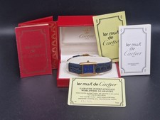 Cartier tank vermeil usato  Genova