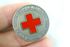Spilla distintivo fregio usato  Cremona