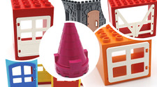 Lego duplo hausteile gebraucht kaufen  Weilersbach