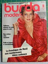Magazine burda novembre d'occasion  Saint-Maixent-l'École
