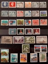 Używany, Znaczki Pocztowe Canada III Rzesza Anglia Francja 219 szt (313) na sprzedaż  PL