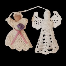 Crocheted angel ornaments for sale  Duck
