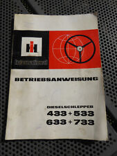 Betriebsanweisung ihc dieselsc gebraucht kaufen  Neuffen