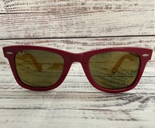 Óculos de sol Ray-Ban Wayfarer Berry dourado espelho feito na Itália RB2140 comprar usado  Enviando para Brazil