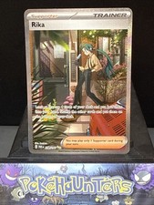 Pokemon Card Rika 258/182 Paradox Rift ilustração especial rara quase perfeita comprar usado  Enviando para Brazil