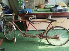 Tandem 1950s vintage for sale  BANSTEAD