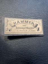 Hämmer holznagel maschine gebraucht kaufen  Meerbusch