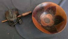 Wooden lucky frog for sale  NOTTINGHAM
