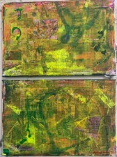 Quadro astratto acrilico usato  Castelfranco Emilia