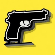 Waffe pistole led gebraucht kaufen  Hohen Neuendorf