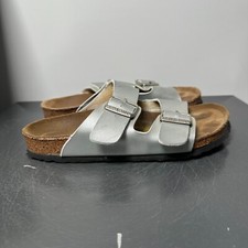 Birkenstock arizona silver d'occasion  Expédié en Belgium