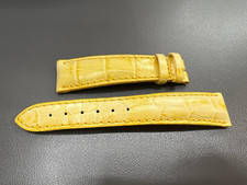 Leather yellow strap usato  Verona
