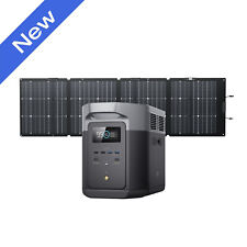 Usado, Estação de energia EcoFlow 2048Wh DELTA 2 Max LiFePO4 com painel solar portátil 220W comprar usado  Enviando para Brazil