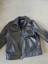 Schott police leather for sale  CLACTON-ON-SEA
