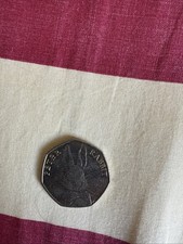 Silver 50p coin for sale  LONDON