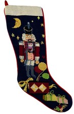 Vintage needlepoint nutcracker for sale  Webster