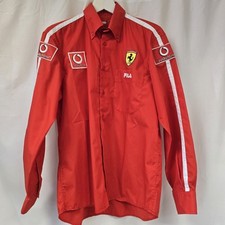 Camisa Scuderia Ferrari Fórmula 1 Fila manga longa tamanho médio (NTH), usado comprar usado  Enviando para Brazil