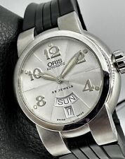 Oris Big Crown TT1 Day Date Swiss automático 37mm mostrador prata 635-7522-41-61, usado comprar usado  Enviando para Brazil