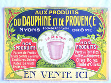 Ancien carton pub d'occasion  L'Isle-sur-la-Sorgue